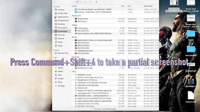 How to take Screenshot on Mac OS смотреть онлайн