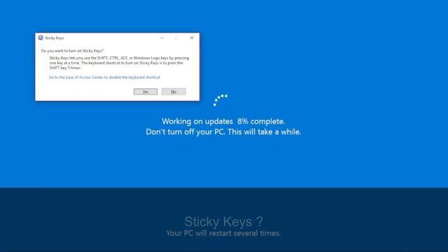 Windows Update Palsu (Fake Windows Update) смотреть онлайн