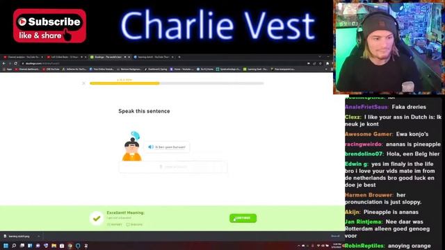 Duolingo Dutch Course #15 - American Learning Dutch - Continuing Lvl 2 Crowns Nederlands Leren смотреть онлайн