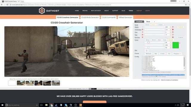 HOW TO CHANGE YOUR CROSS HAIR IN CSGO смотреть онлайн