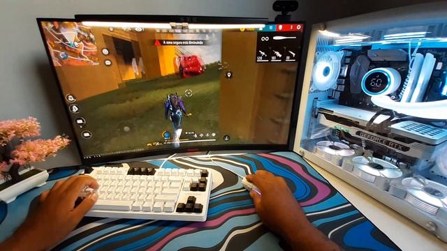 FREE FIRE NA VISÃO DE UM PC BOT VS BOTS (POV) Handcam 🤩 смотреть онлайн