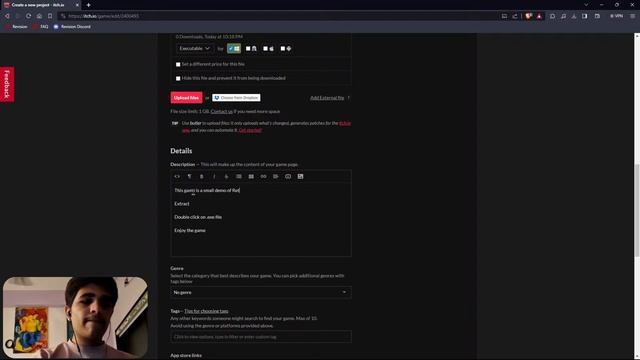Godot 4.2 review , export project for windows , share project on itch.io live 🔴 смотреть онлайн