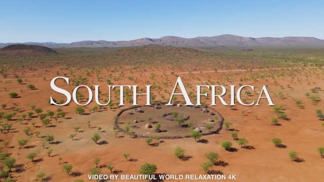 South Africa 4K Video - Amazing Beautiful Landscape, Scenic Relaxation Film & Soothing Piano Music смотреть онлайн