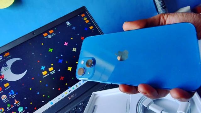 iPhone 13 256Gb Blue 🔵 UnBoxing #iphone #unboxing смотреть онлайн