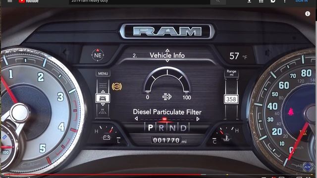 2019 Ram Cummins, Manual Regen?