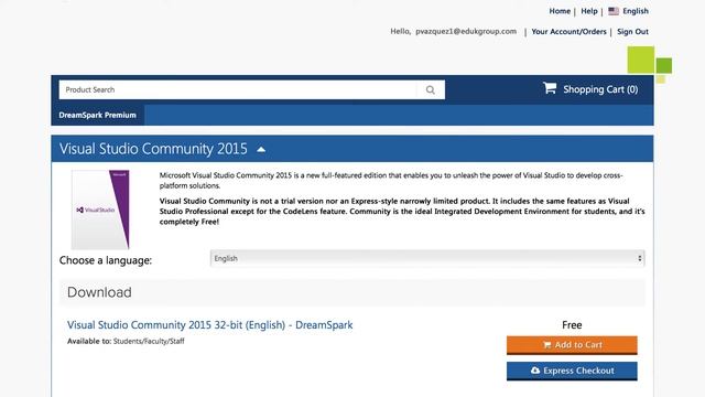 Microsoft Visual Studio Community 2015 смотреть онлайн