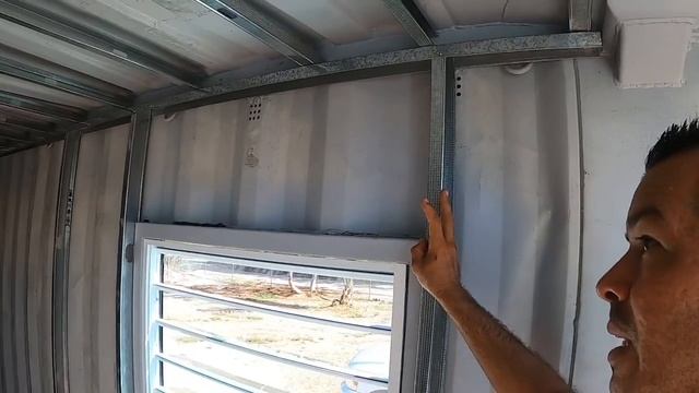 Shipping container part 1, framing, windows, tools. смотреть онлайн