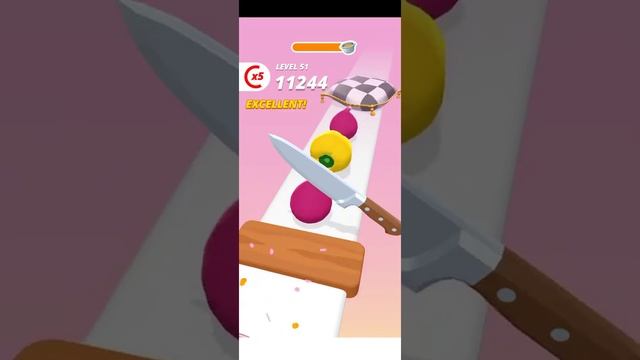 parfect slices Game Play (Android iOS) all levels 50 to 53 смотреть онлайн