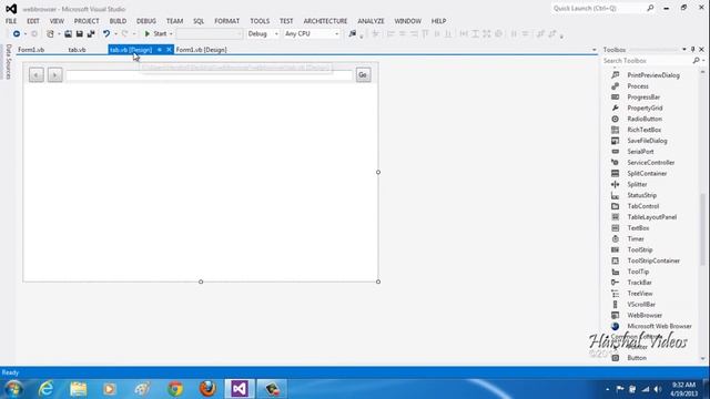 How to make Tabbed Webbrowser in Visual studio 2012 смотреть онлайн