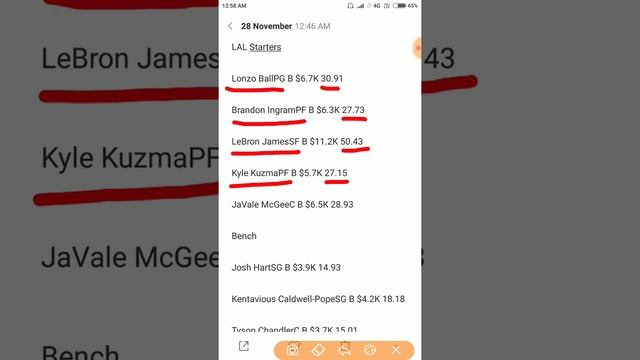 DEN VS LAL || MATCH 59 || NBA || DREAM 11 TEAM || DENVER NUGGETS VS LOS ANGELES LAKERS смотреть онлайн