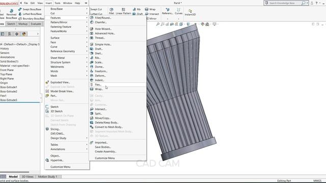 SolidWorks tutorial | stool design in solidworks | how to make stool in SolidWorks | solidwork смотреть онлайн