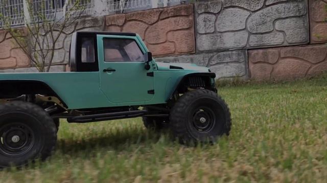 Gmade GS01 frame / Jeep Rubicon Pickup 3D Printer Body смотреть онлайн