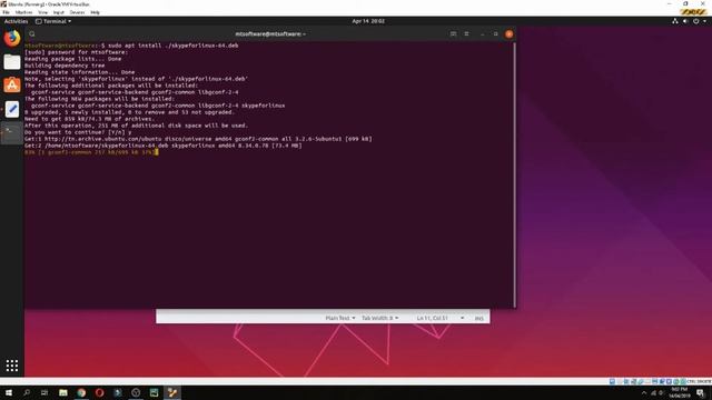How To Install Skype on Ubuntu 19.04 смотреть онлайн