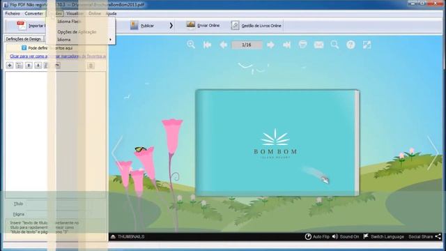 Virar PDF - Free Flip Book Maker para fazer Publicação Lançando digitais смотреть онлайн