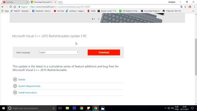 COMO RESOLVER ERRO MSVPC140.DLL (Friday 13th:The Game) смотреть онлайн