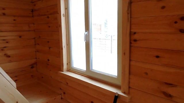 Дом из бруса. Видеотур. смотреть онлайн