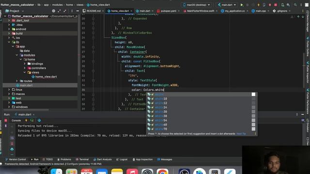 Cross Platform macOS calculator using flutter. смотреть онлайн