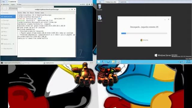 Centos7 vs Windows Server 2012 R2 смотреть онлайн