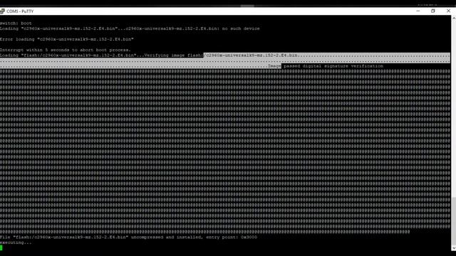 Password Recovery Switch Cisco 2960 PoE смотреть онлайн