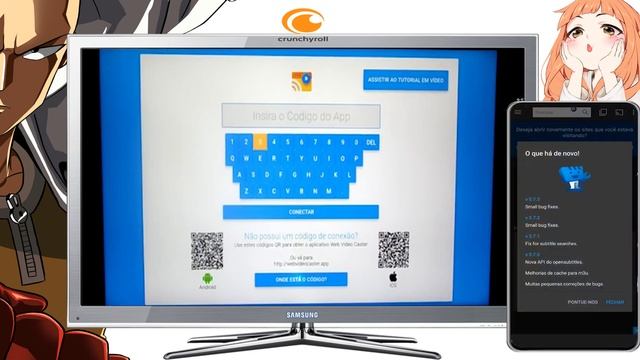 Guia Completo: Como Espelhar Crunchyroll na Smart TV SEM Tela Preta смотреть онлайн