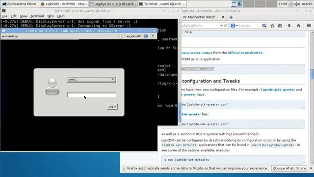 archlinux installation part15 - display manager (廣東話) смотреть онлайн