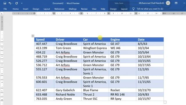 Microsoft Word 2019 Tutorial || Create and Customize Tables смотреть онлайн