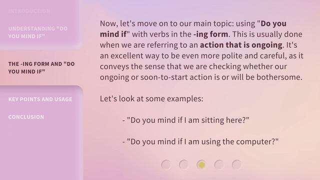 Mastering Polite English: "Do you mind if" with -ing Verbs смотреть онлайн