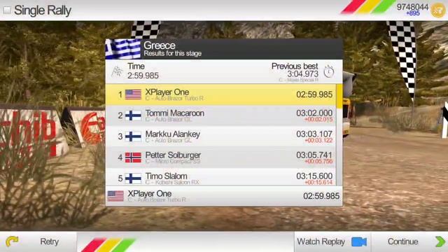 RUSH RALLY 3 🚗🚗 Single Rally In Greece🇬🇷 # iOS & Android Gameplay HD смотреть онлайн