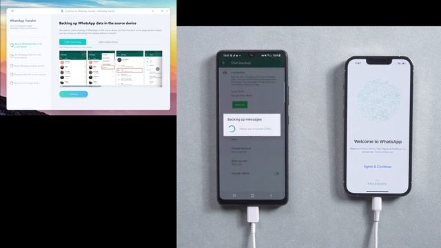 Come trasferire le Chat WhatsApp da Android a iPhone 13/13 mini/13 Pro/Pro Max 🆕 смотреть онлайн