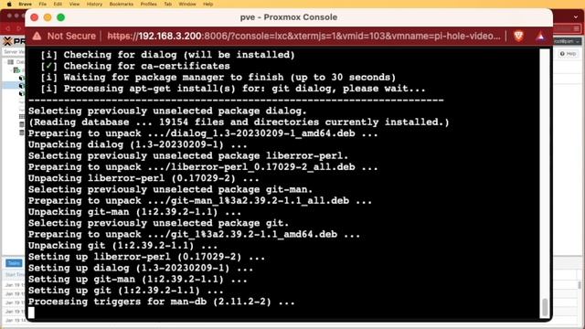 How to install PI-Hole in a Proxmox Container in 2024 смотреть онлайн