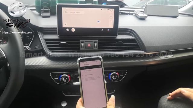 iSmart auto CarPlay - Wireless Android auto connection method смотреть онлайн