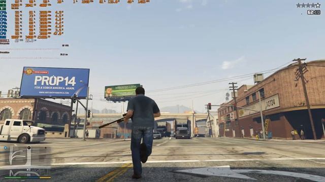 Grand Theft Auto V Full HD 1070 ROG STRIX AMD Ryzen 5 3500X смотреть онлайн