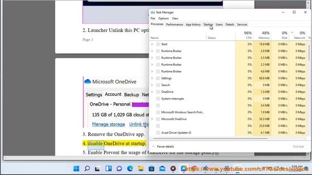 Disable OneDrive in Windows 11 смотреть онлайн