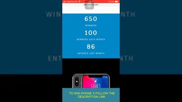 FREE OFFER TO GET WIN IPHONE X IN 2018 смотреть онлайн