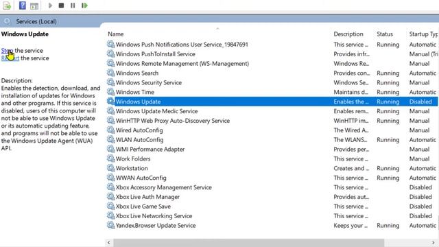 How To Turn off Windows Update Service In Windows 10/8/7 смотреть онлайн