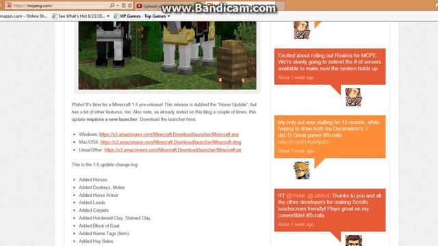 Minecraft 1.6 How to Download 1.6 Pre Release! смотреть онлайн