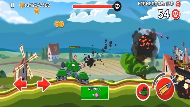Hills of Steel (MOD, Unlimited Coins) Hills of Steel All 22 Tanks Unlocked & Upgrade Game Play #07 смотреть онлайн
