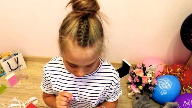 Мои ПОДАРКИ на ДЕНЬ РОЖДЕНИЯ | Happy birthday | IPHONE 7? | Any & Lap смотреть онлайн