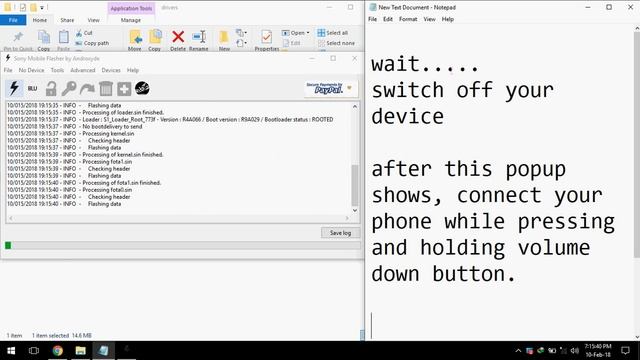 Flash Stock ROM on Sony Xperia Mini ST15i смотреть онлайн