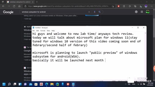 windows subsystem for android (wsa) coming soon to windows 11 stable version смотреть онлайн