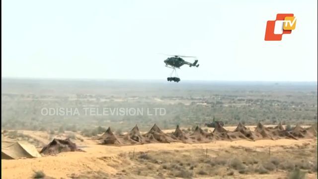 Military exercises unleashed by 3 armed forces in Rajasthan's Pokhran, lauded by PM Modi смотреть онлайн