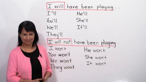 FUTURE PERFECT CONTINUOUS