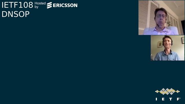 IETF108-DNSOP-20200729-1300 смотреть онлайн