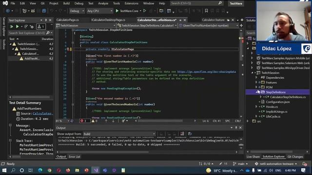 Starting automation project using .NET 6.0 смотреть онлайн