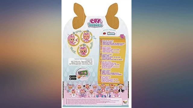 Cry Babies Sasha The Rhino Baby Doll, Amazon Exclusive, Pink Review