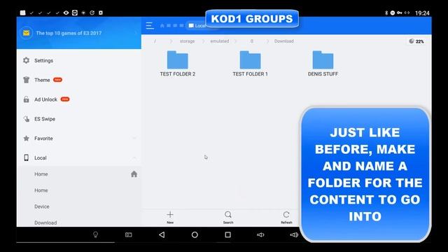 MOVING AND COPYING FILES AND FOLDERS IN ES FILE EXPLORER смотреть онлайн