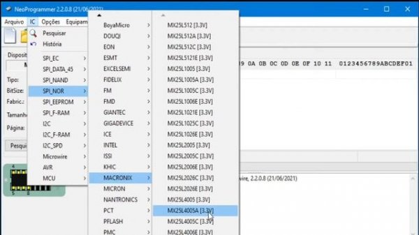 CH341A - O Melhor Software: Neoprogramer!!!