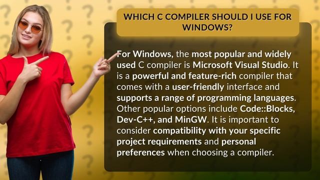 Which C compiler should I use for Windows? смотреть онлайн