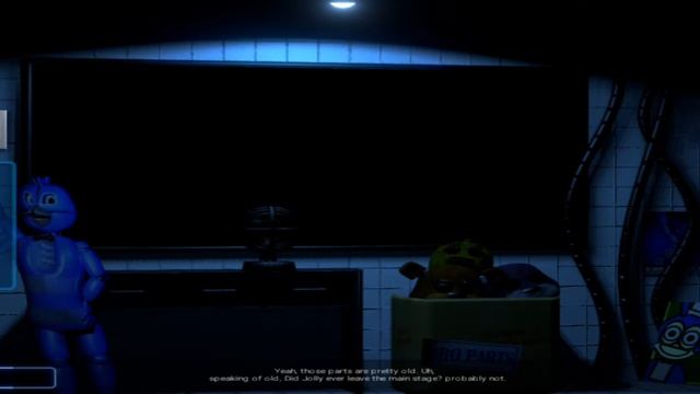 THIS ANIMATRONIC IS LOOKING THROUGH THE WINDOW AND TRYING TO GET ME! | JOLLY Nights 1 & 2 completed смотреть онлайн