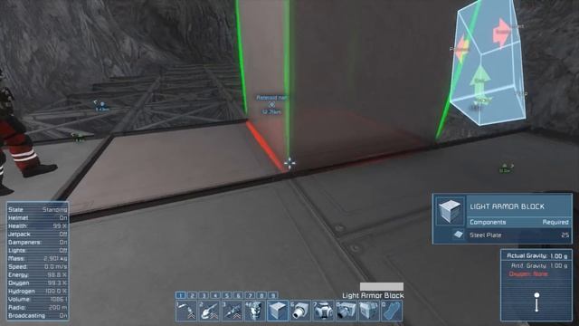 Space Engineers #13 Asteroiden Hangar | Porkchop Media смотреть онлайн